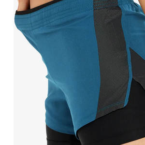 Shorts de Doble Capa para Mujer al Por Mayor, el Mejor Diseño, Shorts de Doble Capa Estampados para Mujer - Product Image 4