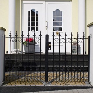 Puerta Batiente Manual de Doble Hoja con Recubrimiento en Polvo Estilo Europeo KHP para Villa, Duradera y de Fácil Instalación - Product Image 2