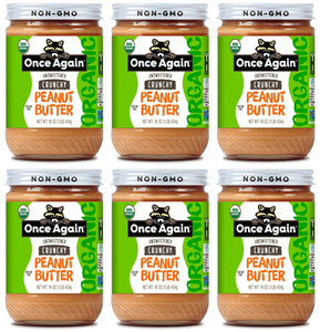 Prix de gros Beurre de cacahuète biologique 16 oz, texture lisse, sans sel, Old Fashioned - Once Again Nut Butter - New York USA - À réfrigérer après ouverture - Product Image 2