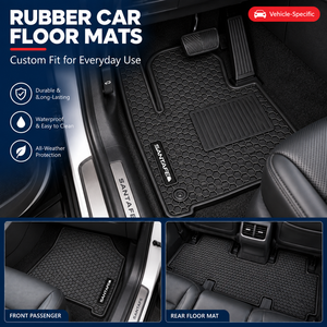 Tapis de sol de voiture en caoutchouc robuste sur mesure, imperméables, toutes saisons, pour Tucson NX4 2022+, OEM ODM - Product Image 2