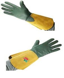 Ltg ถุงมือหนังยาวสำหรับผู้หญิง, ถุงมือป้องกันการกระแทกเพื่อความปลอดภัยสำหรับงานสวนแบบ DIY - Product Image 3