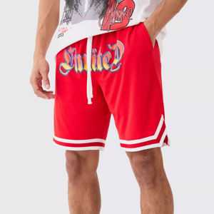 Pantalones Cortos Deportivos Casuales de Verano para Hombre, de Secado Rápido, de Poliéster, para Baloncesto, Correr, Entrenamiento, Tallas Grandes, Sublimados - Product Image 4