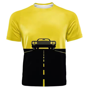 T-shirt noir pour homme avec imprimé bateau pirate et lune pleine, manches courtes, col rond, design décontracté, motif imprimé numérique - Product Image 5