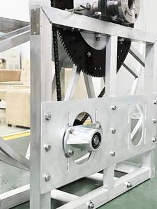 Carrete de manguera de aluminio de 2 pulgadas de un solo enrollamiento, 12V, 500W, para servicio de gasolina, con 1 año de garantía - Product Image 4