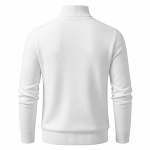 Wholesale Custom <b>Mock</b> <b>Neck</b> Turtleneck <b>Sweaters</b> for <b>Men</b> - OEM Manufacturer & Supplier - Product Image 2