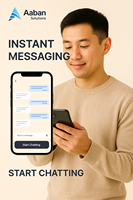 Pengembangan Aplikasi Pesan Instan Terlaris - Solusi Android & iOS Bermerek Khusus dengan Obrolan Real-Time & Berbagi Media