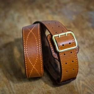 Ceinture en cuir véritable sur mesure pour homme – Idéale pour les occasions formelles, mariages et anniversaires – Cadeau de luxe très prisé - Product Image 4