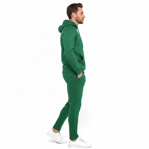 Ensemble de survêtement décontracté et respirant pour hommes, personnalisé, avec capuche, effet délavé, idéal pour la gym et l'entraînement, léger, pour le jogging, vente en gros directe usine - Product Image 4