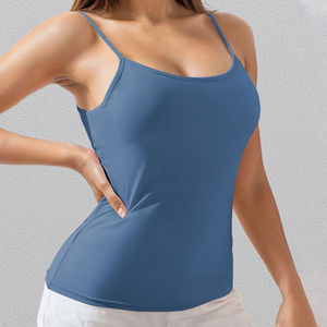 Débardeurs en coton pour femmes en gros – Hauts décontractés sans manches pour l'été, séchage rapide, coton/bambou, vente en gros, OEM personnalisé - Product Image 3