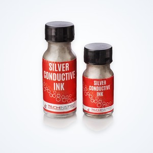Encre conductrice à base d'argent 1 litre 70-80% argent faible résistance pour électronique imprimée et réparation de circuits imprimés TECHINSTRO - Product Image 1