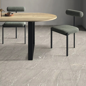 กระเบื้องเซรามิกขนาดใหญ่ 600x1200 ซม. แบบแกะสลัก ผิวสัมผัสนุ่ม สำหรับตกแต่งพื้นห้องนั่งเล่นภายในบ้าน สีเทา แผ่นพอร์ซเลนสำหรับตกแต่งผนัง - Product Image 1