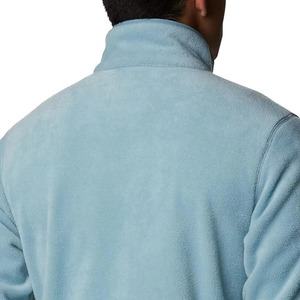 Chaqueta de Invierno para Hombre, Polar, Color Sólido, Cuello Alto, Cierre de Cremallera, Estilo Utilitario, Holgada, Manga Larga, Oversize, Personalizada, de Sherpa - Product Image 4