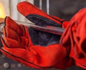 Guantes de Trabajo de Cuero para Invierno, para Hombre y Mujer, con Forro Térmico, de Cuero Vacuno, Aislantes, para Congelador - Product Image 4