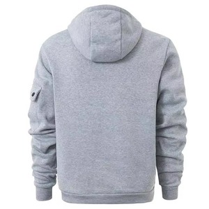 Sudaderas con Capucha Personalizadas de Alta Calidad para Hombre, Estilo Vintage Desgastado, con Impresión Digital y Bordado, Bolsillo Personalizado - Product Image 3