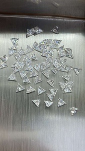 Diamantes Naturales Blancos Corte Triangular Color D Piedras Sueltas para Hacer Pulseras - Product Image 1
