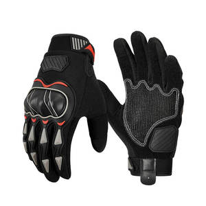 Company Logo Printed High Quality Polyester Nylon Touch Screen Non-Slip Sports Motorbike <b>Gloves</b> <b>Moisture</b> Wicking Quick Drying - Product Image 1