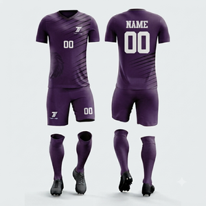 Camisetas de Fútbol Deportivas Personalizadas al por Mayor con Mangas Cortas, Diseño Impreso, 100% Poliéster, Secado Rápido y Características Antibacterianas - Product Image 1