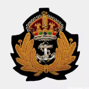 Custom Masonic Blazers Badge Red Round Embroidered Freemason Badge Masonic Regalia Applique Hand Made Blazer Uniform <b>Sew</b> - Product Image 4