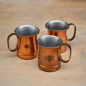 Fabricant indien de mugs Moscow Mule en cuivre pur gravé pour la consommation - Product Image 1