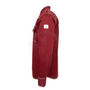 Chemises de soudeur FR American Welding pour le travail, 100% coton, certifiées résistantes aux flammes et ignifuges. - Product Image 6