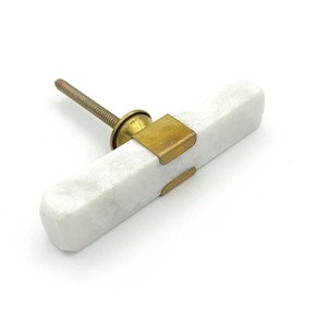 Bouton de meuble en bois et résine avec quincaillerie décorative pour tiroirs, armoires et usage intérieur - Product Image 5