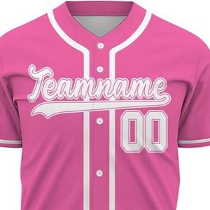 Maillot de baseball respirant pour homme, entièrement personnalisé, nouvelle mode, très vendu, qualité supérieure, à prix abordable - Product Image 4