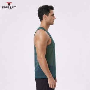 Prix d'usine – Nouveaux débardeurs de sport respirants en maille pour hommes – Gilets transparents en maille pour hommes en promotion - Product Image 3