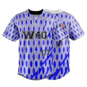Baseball Jersey Men's Short Sleeve Geometric Print Sublimated 100% <b>Polyester</b> Breathable Regular Fit All Seasons - Product Image 4
