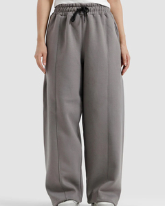 Pantalon de survêtement homme surdimensionné, coupe ample, coupe large, personnalisé, délavé à l'acide, 380 g/m², uni - Product Image 5