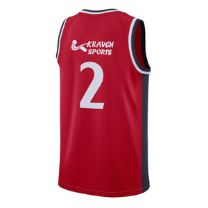 Wholesale Price Sublimation Printed Basketball Jersey <b>Light</b> Weight And Breathable Sublimation Printed Basketball Jersey - Product Image 2