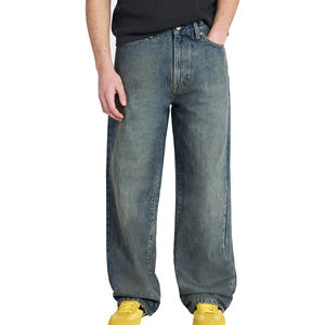 Nuevos Jeans de Hombre de Alta Calidad, Estilo Baggy Hip Hop, Pierna Ancha, Desgastados, Corte Holgado, Cintura Media, Bordados, Ecológicos, Tallas Grandes - Product Image 4