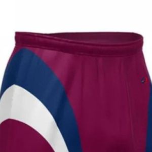 White Maroon Rugby Uniform for Men Jersey and Shorts Athletic Team Kit Lightweight Sportswear Breathable Training Match - Product Image 6
