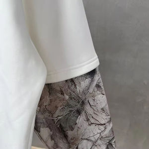 Camiseta de Manga Larga Extra Grande de Doble Capa Personalizada, Camiseta de Camuflaje con Estampado Personalizado para Hombre - Product Image 4