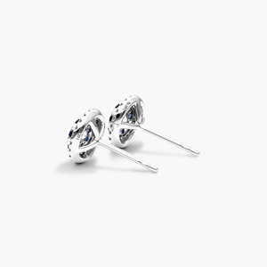 Boucles d'oreilles clous en argent 925 de qualité supérieure avec diamants Moissanite, forme ronde brillante, haute brillance, bijoux fins élégants, cadeau d'anniversaire - Product Image 6
