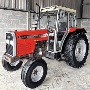 รถแทรกเตอร์ฟาร์ม Massey Ferguson 390 ขับเคลื่อน 4 ล้อ ขายดี ผลผลิตสูง เครื่องยนต์ดีเซล 4 สูบ แข็งแกร่ง พร้อมปั๊ม  เครื่องจักรกลการเกษตร - Product Image 4