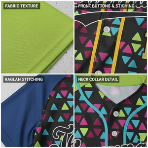 เสื้อเบสบอลและเสื้อเจอร์ซีย์เบสบอลแบบระบายอากาศได้ดี ปรับแต่งได้ ผลิตจากโรงงานโดยตรง - Product Image 6