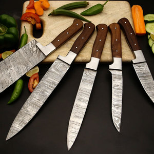 Ensemble de couteaux de chef en acier Damas, collection complète d'outils de découpe pour la cuisine, avec poignées confortables pour la cuisine à domicile et les restaurants - Product Image 3