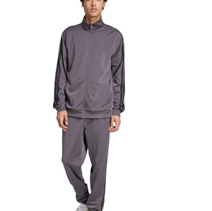 Vente chaude 2025 hiver hommes survêtement 100% coton respirant séchage rapide polaire à manches longues sport Gym tenue décontracté - Product Image 1