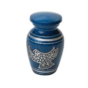 Urna Memorial para cenizas, suministros funerarios, la mejor calidad, acabado personalizado, estilo americano, aluminio/latón, recuerdo, urnas de cremación, exportador - Product Image 1