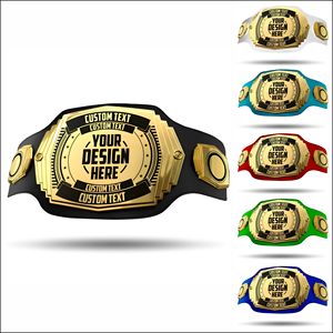 Cinturón de Campeonato de Lucha Libre Peso Pesado, Talla Adulto, Gran Venta, Logotipo Personalizado, Duplicación de Alta Calidad, Los Mejores Cinturones de Campeón - Product Image 5