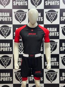 เสื้อรัดกล้ามเนื้อสำหรับยิวยิตสู MMA บราซิลเลียนยิวยิตสู ชกมวย รุ่นใหม่ล่าสุด ขายส่ง OEM สีดำหลากสี แขนยาว ระบายอากาศได้ดี - Product Image 1