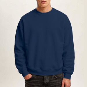Sweat-shirt personnalisé pour homme, broderie en point de chaînette, molleton de coton, col rond, coupe classique, streetwear, fournisseur de vêtements en gros - Product Image 3