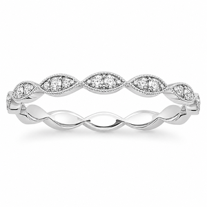 Anillo de Compromiso de Plata de Ley 925 con Corte Brillante Redondo y Certificado GRA, con Moissanita - Product Image 1
