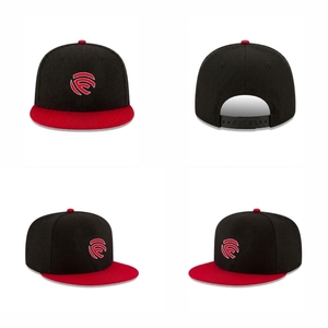หมวกแก๊ปแบบ Snapback 6 แผง ปรับมุมได้ พรีเมียม / หมวกสตรีทแวร์โลโก้สั่งทำสองสี - Product Image 1