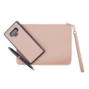 Promotion Customized <b>Travel</b> Keychain Custom <b>Pouch</b> Embroidery Zipper Cotton Makeup Cosmetic Bag With Zipper LWCB-0072 - Product Image 5