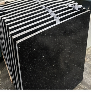 Grande dalle de granit noir galaxie naturel - Design moderne pour usage en villa, surface polie, marque STONEMINES INTERNATIONAL - Product Image 2