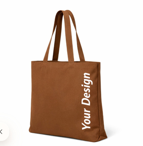 Sac fourre-tout en toile personnalisé, réutilisable, pour les courses, le travail, la plage, sac à bandoulière, toile de coton épaisse - Product Image 4
