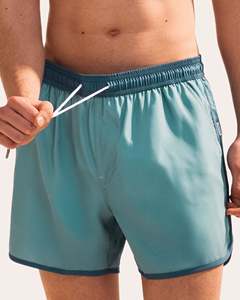 Shorts de sport pour hommes personnalisés 2 en 1, double couche, pour la course à pied et l'entraînement, avec doublure de compression intérieure, taille élastique et poche latérale - Product Image 1