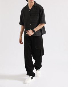 Custom Casual Oversize Men's <b>Shirt</b> Light Weight Denim Short <b>Shirts</b> Washed <b>Summer</b> <b>Shirts</b> for Men New Style Eco-Friendly - Product Image 6