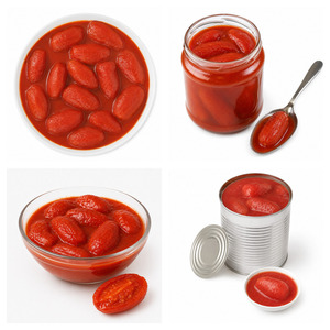 Top Selling Factory Price Premium Quality Vietnam Manufacturer Supply Tasty Roma Tomatoes In Tomato Juice Can A10 - Product Image 1